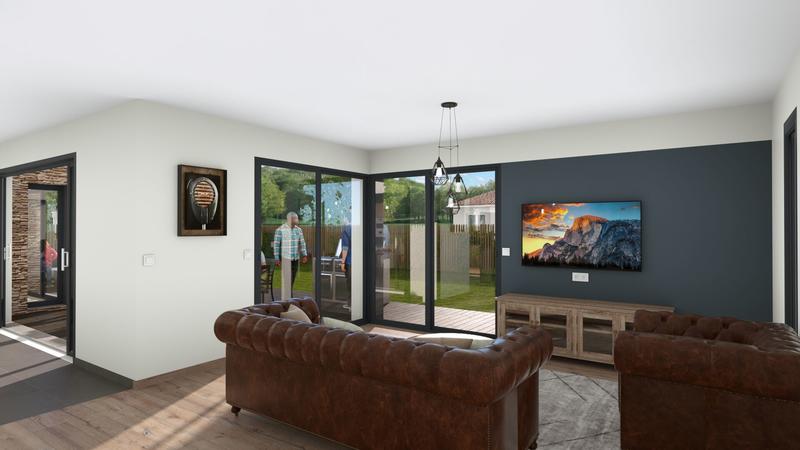 Maison - 90 m² - 4 pièces