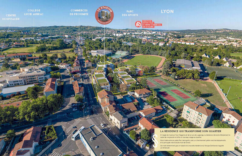 Appartement - 39 m² - 2 pièces