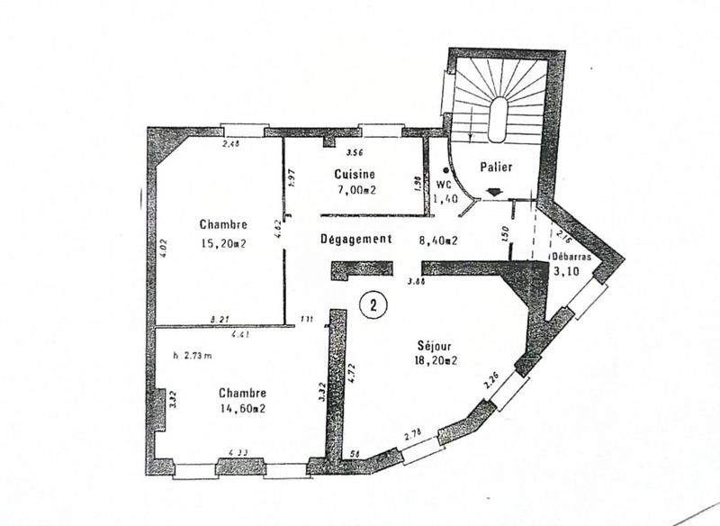 Appartement - 67 m² - 3 pièces