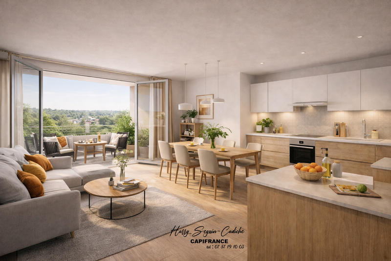 Appartement - 42 m² - 2 pièces