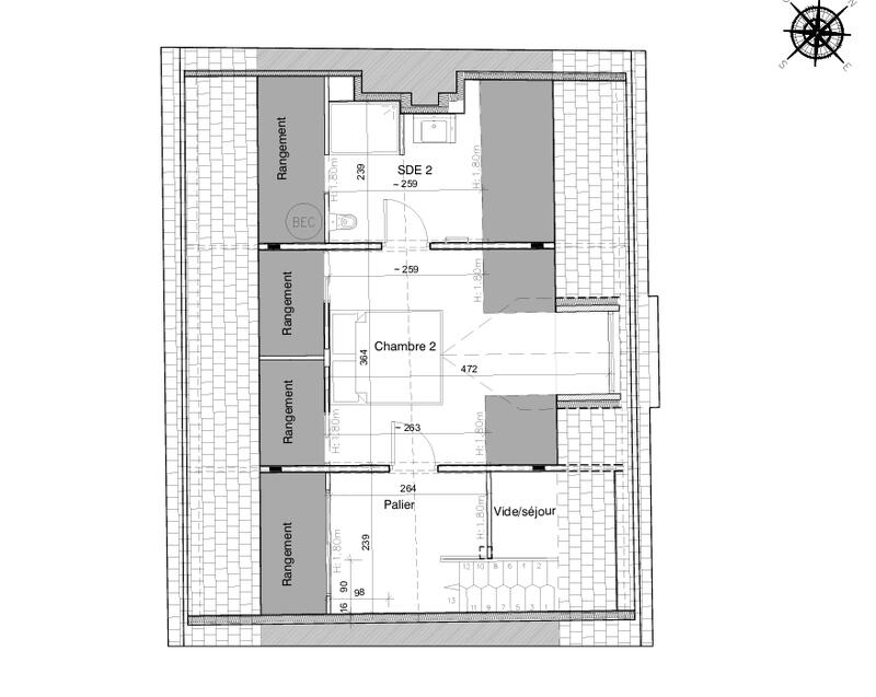 Appartement - 110 m² - 4 pièces