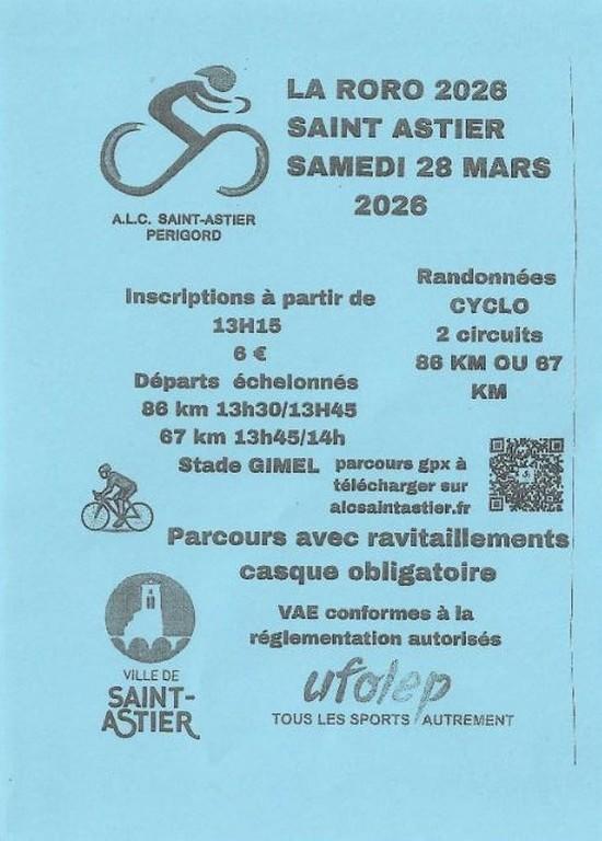 Randonnée cyclo : la Roro 2026