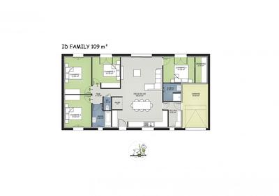 Maison - 109 m² - 6 pièces