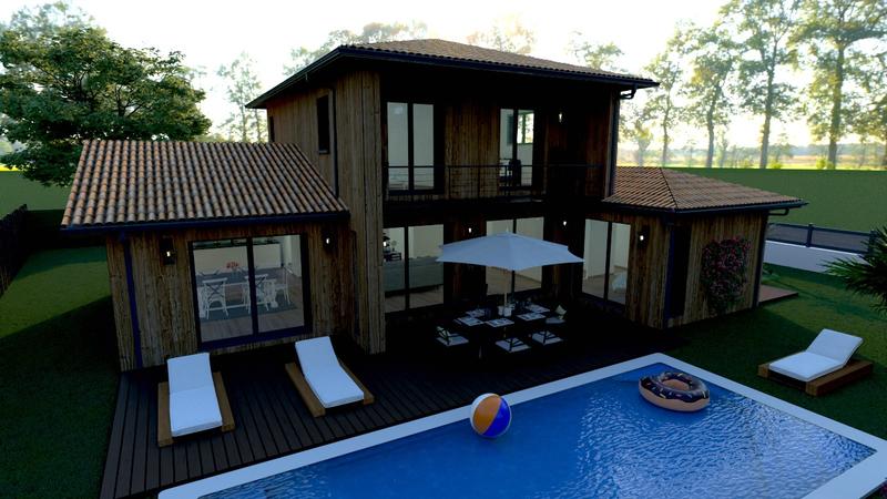 Terrain constructible - 1 380 m²