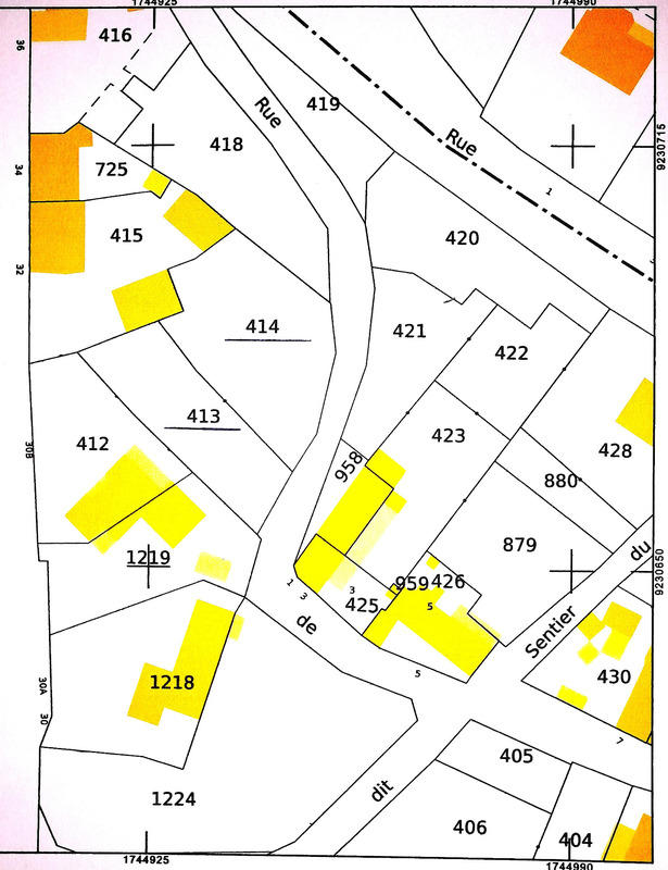 Terrain constructible - 414 m²