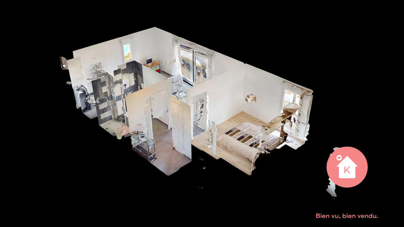 Appartement - 48 m² - 2 pièces