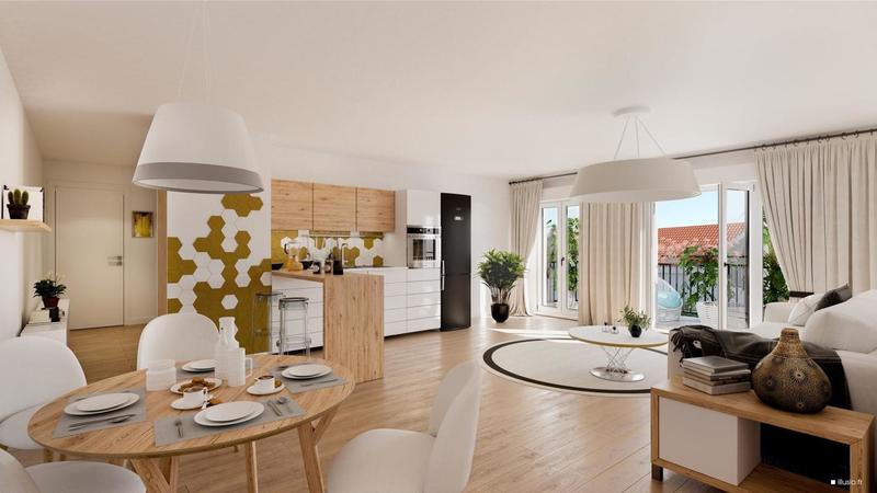 Appartement - 63 m² - 3 pièces