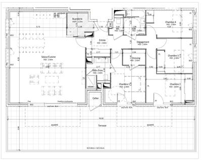 Appartement - 127 m² - 5 pièces