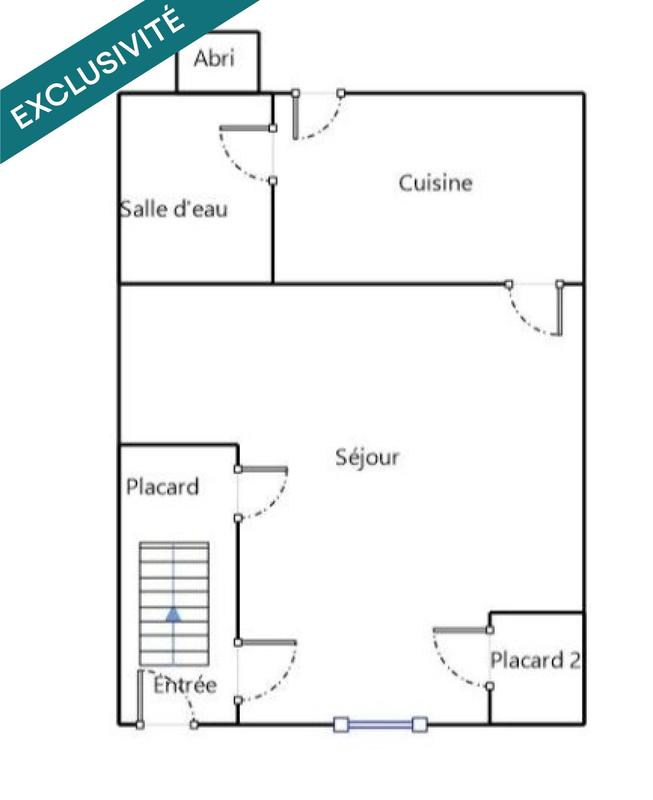 Maison - 100 m² - 5 pièces