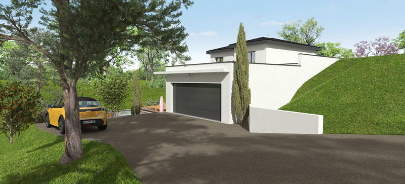 Terrain constructible - 1 021 m²