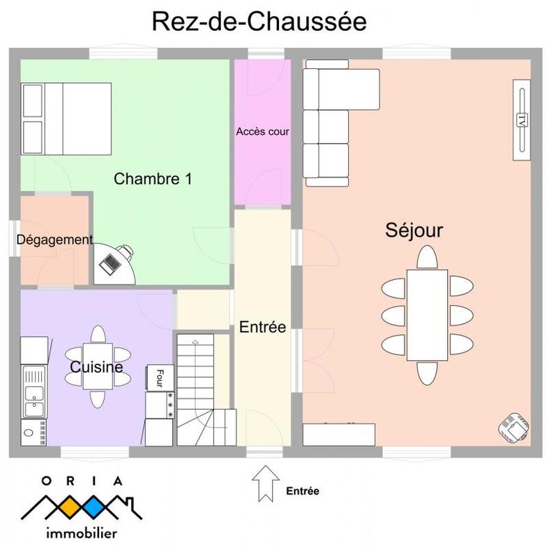 Corps de ferme - 142 m² - 5 pièces