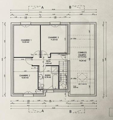 Maison - 104 m² - 6 pièces