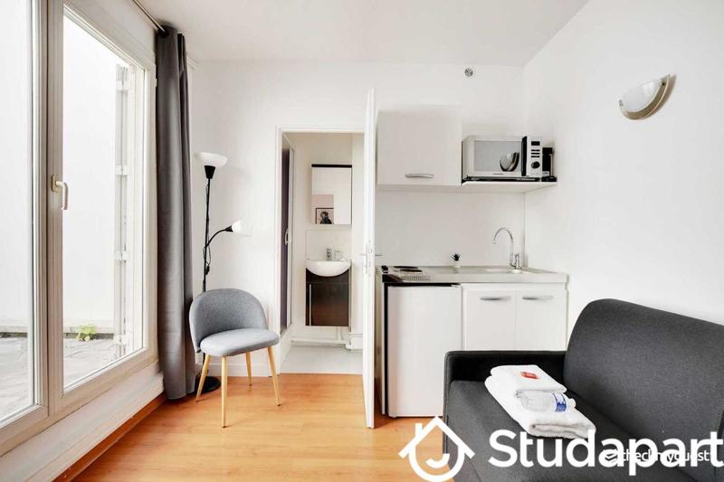 Appartement - 15 m² - 1 pièce