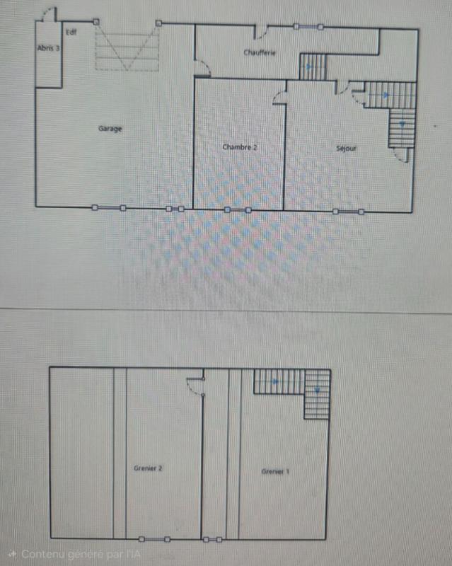 Maison - 100 m² - 3 pièces