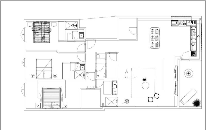 Appartement - 120 m² - 4 pièces