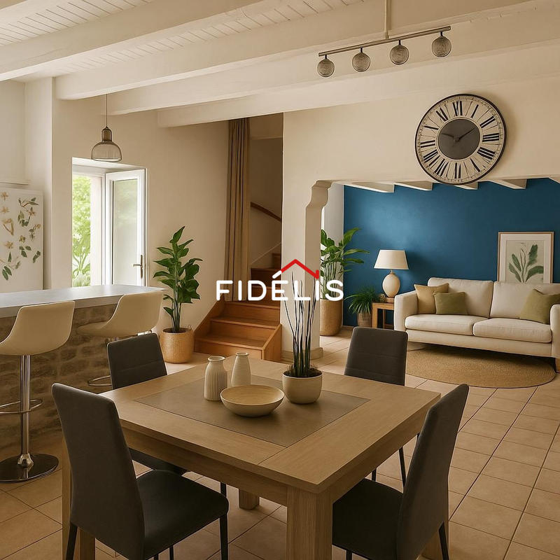 Maison ancienne - 115 m² - 5 pièces