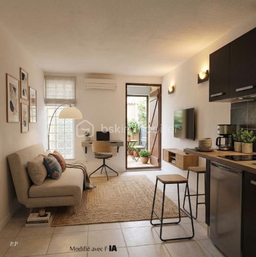 Studio - 19 m² - 1 pièce