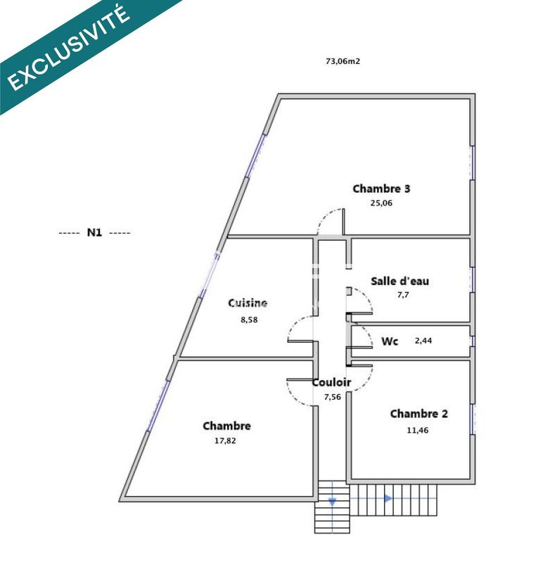 Immeuble - 215 m²