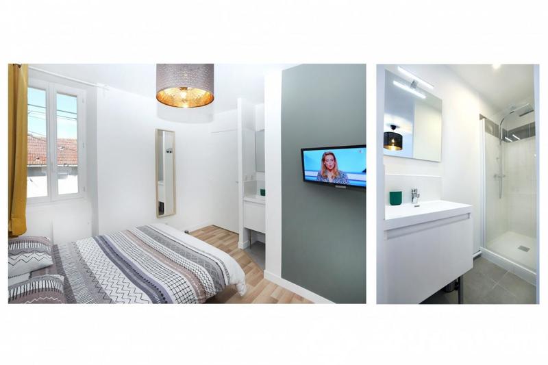 Chambre - 11 m² - 1 pièce