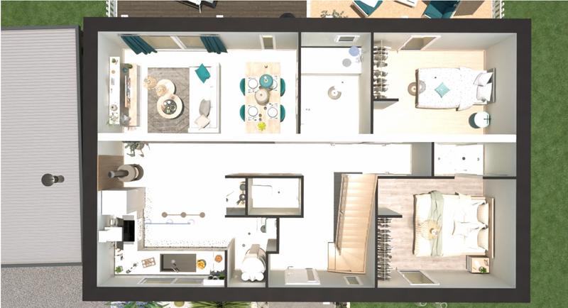 Maison - 110 m² - 5 pièces