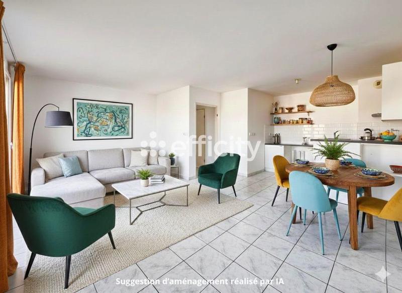 Appartement - 55 m² - 2 pièces