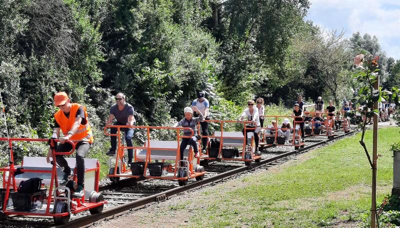 Activité : le vélorail