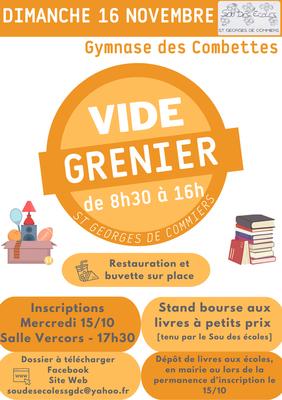 Vide grenier du sou des écoles