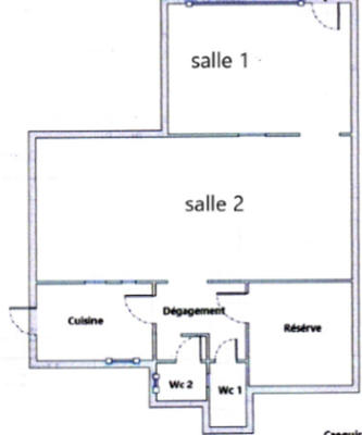 Local commercial - 107 m² - 5 pièces