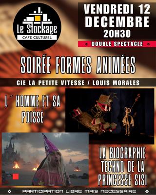 Soirée Formes animées ! 2 spectacles