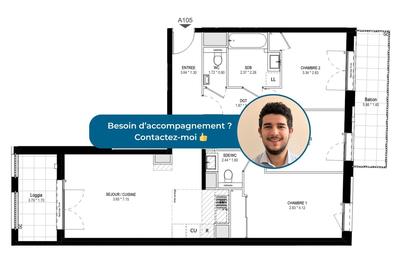 Appartement - 79 m² - 4 pièces