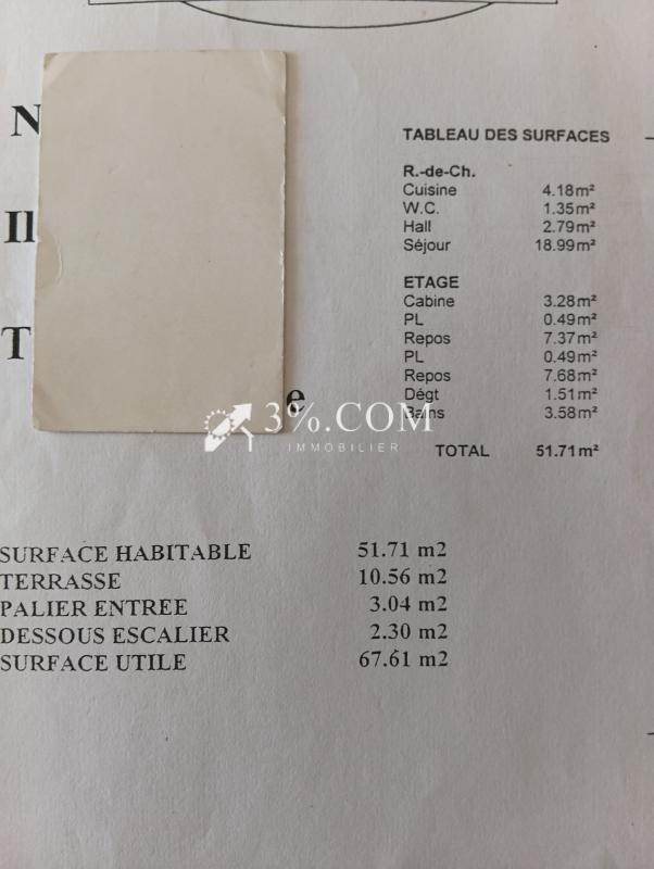 Duplex - 60 m² - 4 pièces