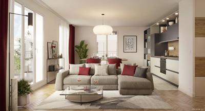 Appartement - 60 m² - 3 pièces