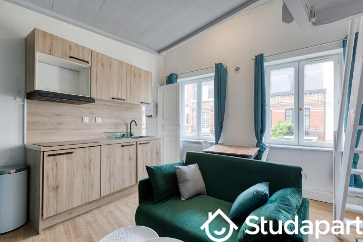 Chambre - 16 m² - 1 pièce