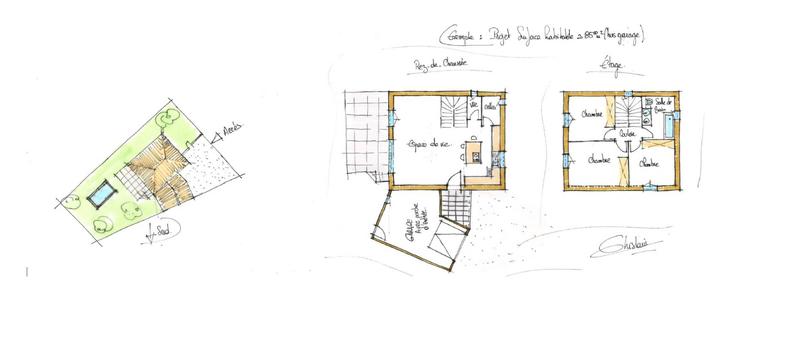Terrain constructible - 349 m²