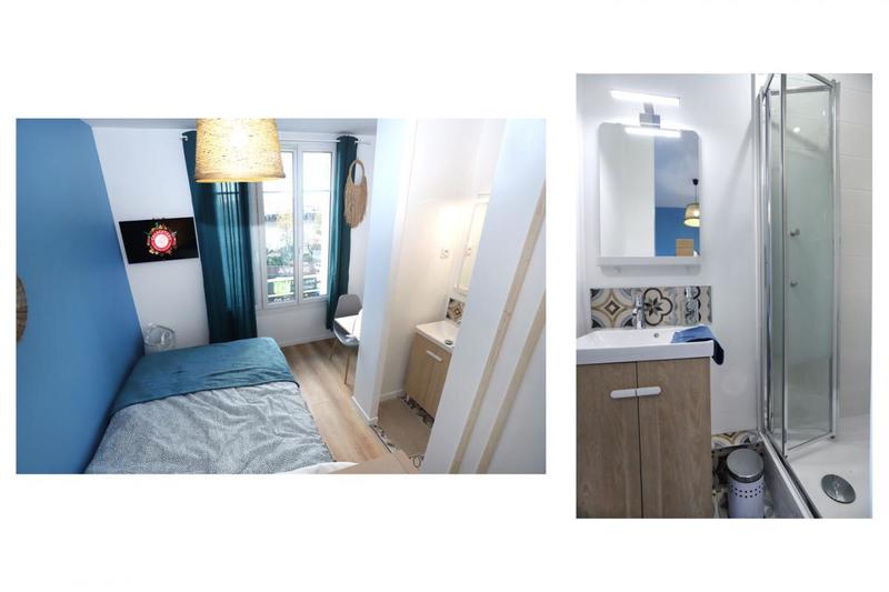 Chambre - 11 m² - 1 pièce