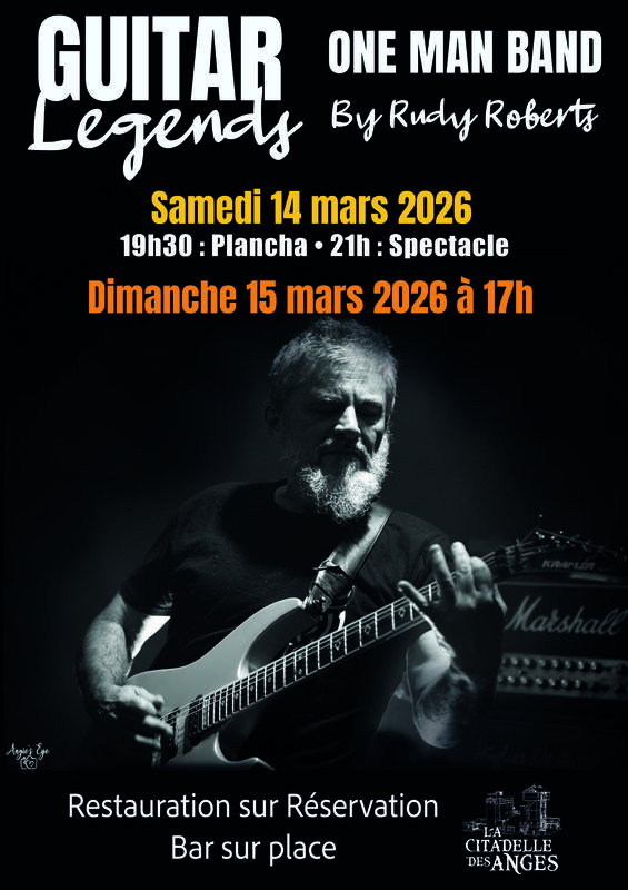 Concert Guitar Legends - One man Band by Rudy Roberts