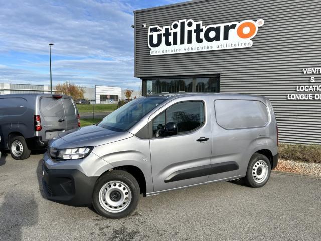 Peugeot Partner Fourgon 19 991,00 Ht - m 650 Kg Bluehdi 130 Eat8 3 Places Moduwork Camera Main Libre Berlingo Gris