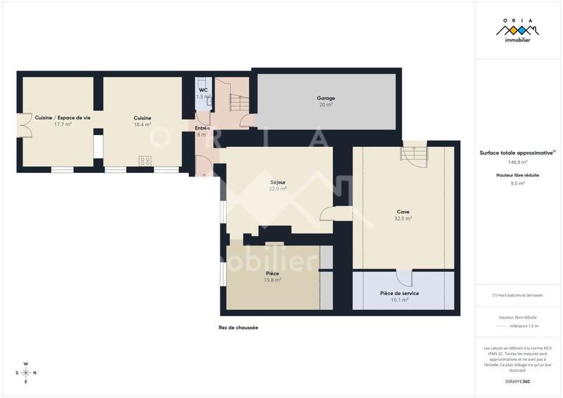 Maison - 174 m² - 7 pièces