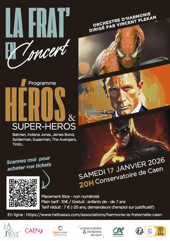 Concert : Musiques de Héros