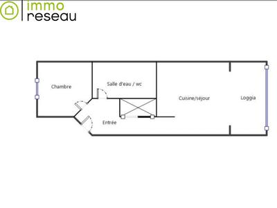 Appartement - 31 m² - 2 pièces