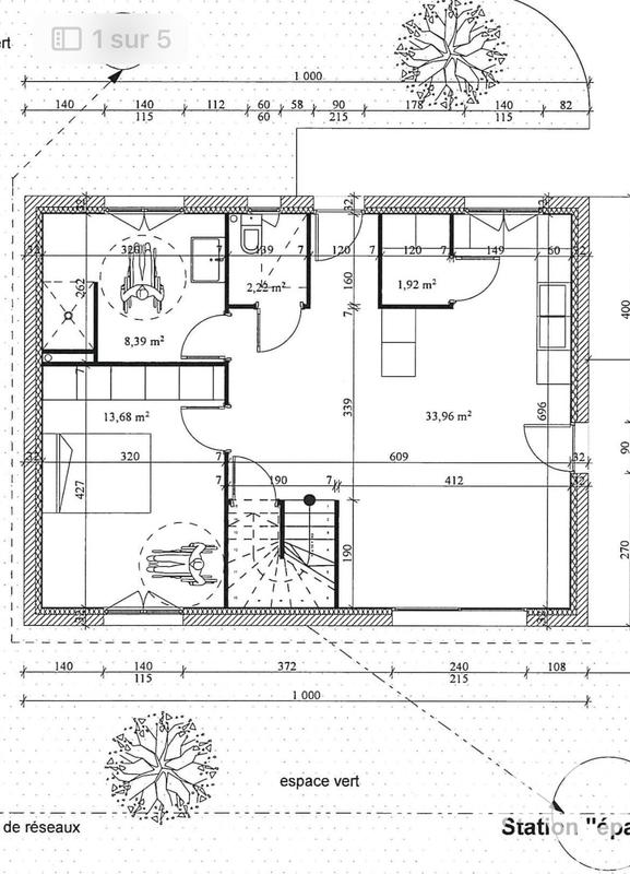 Maison - 125 m² - 5 pièces