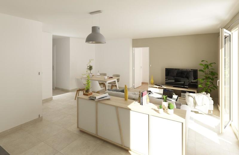 Appartement - 60 m² - 3 pièces