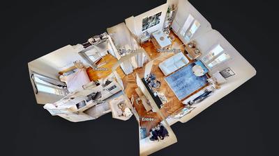 Appartement - 56 m² - 3 pièces