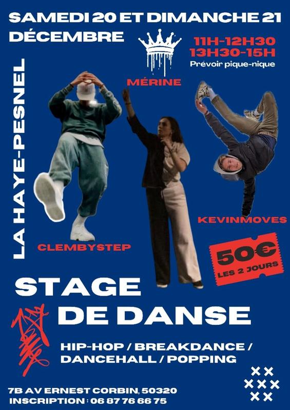 Stage de danses urbaines