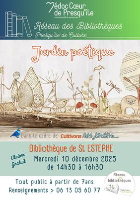 Atelier jardin poétique