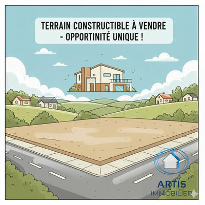 Terrain - 692 m²