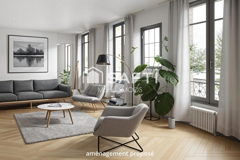 Appartement - 97 m² - 5 pièces