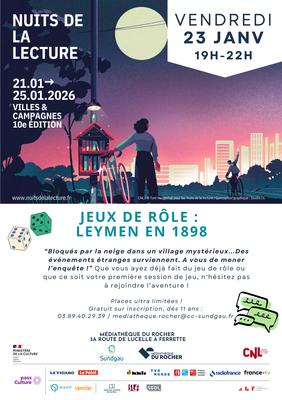 Session unique Jeu de rôle : Leymen en 1898