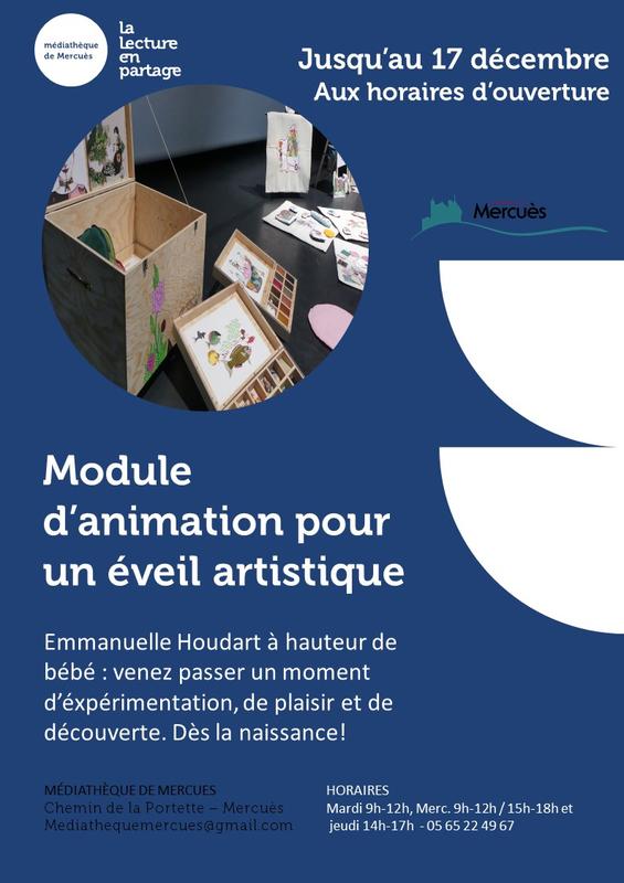 Module d'animation pour un éveil artistique