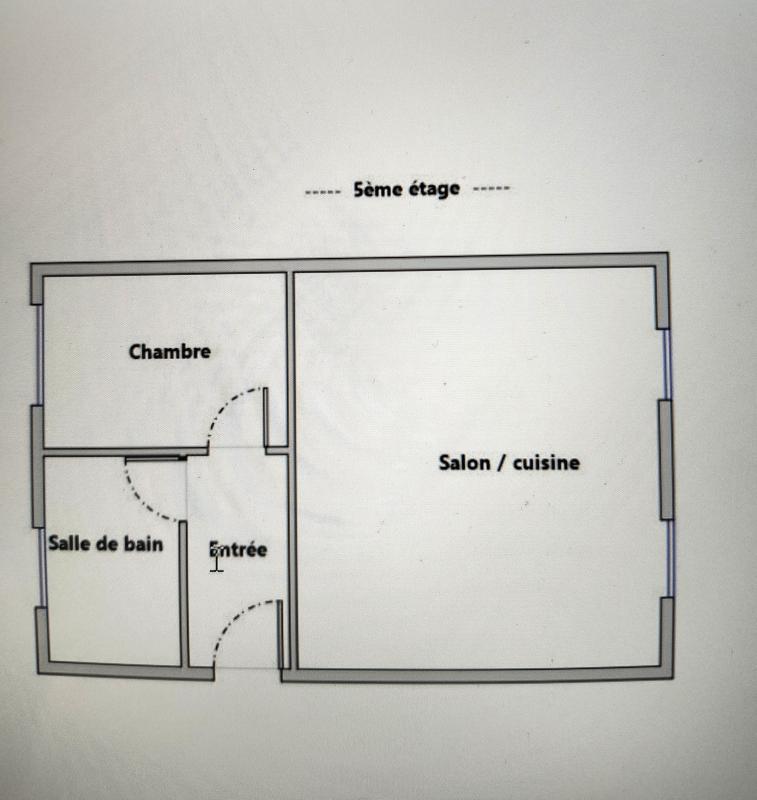 Appartement - 40 m² - 2 pièces
